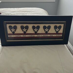 Framed Heart of America Wall Art